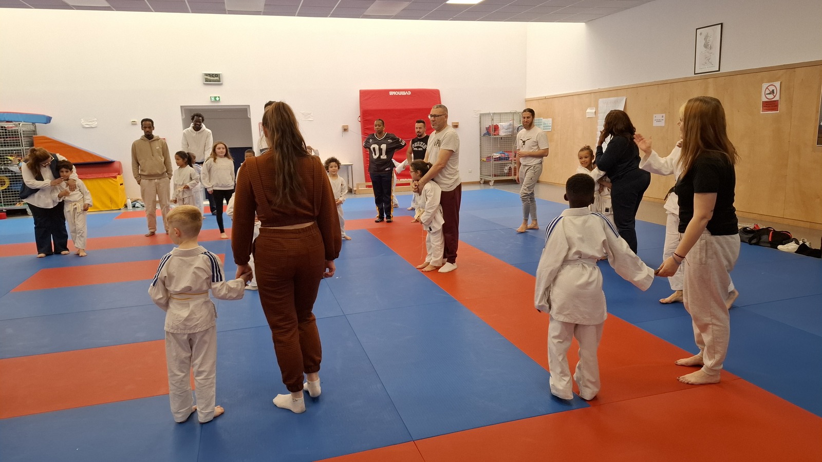 Eveil Judo parents enfants 26 mars 2026